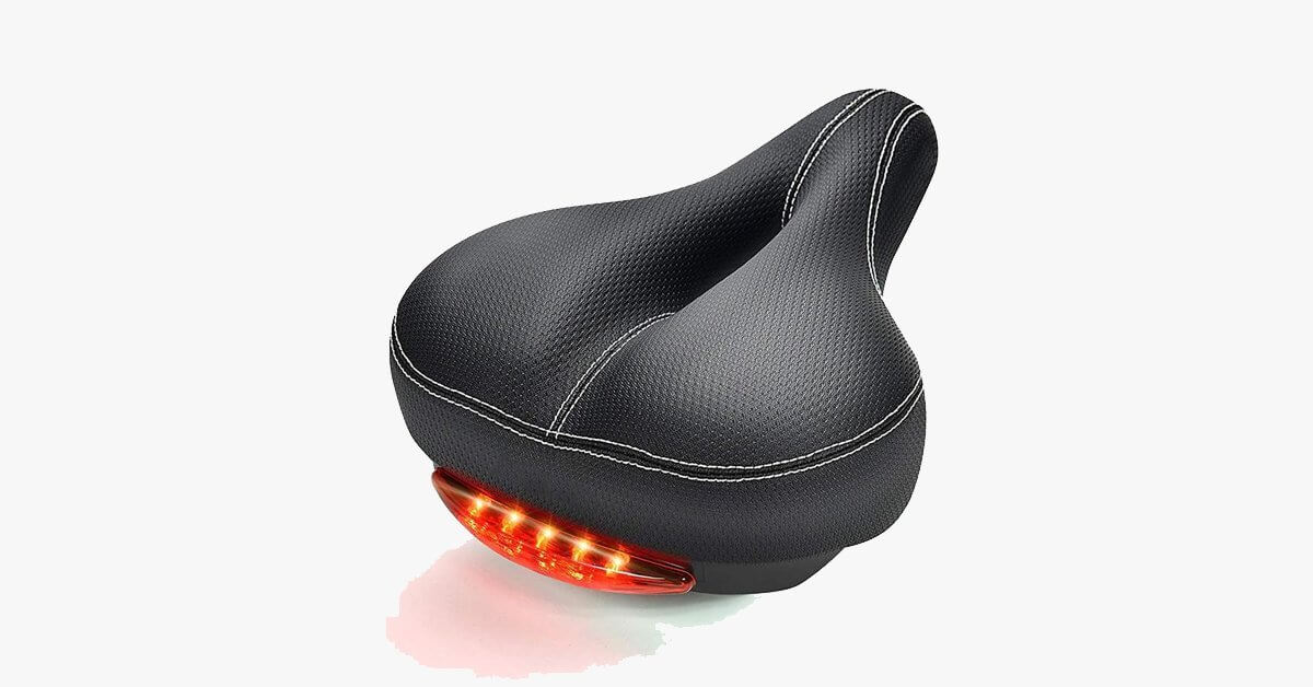 Comfortable Bike Seat With C99 Memory Foam Padded Leather