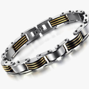 Copy Of Bold Black Mens Bracelet