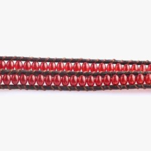 Copy Of Cherry Red Wrap Bracelet