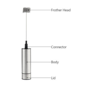 Cordless Milk Frother Foamer
