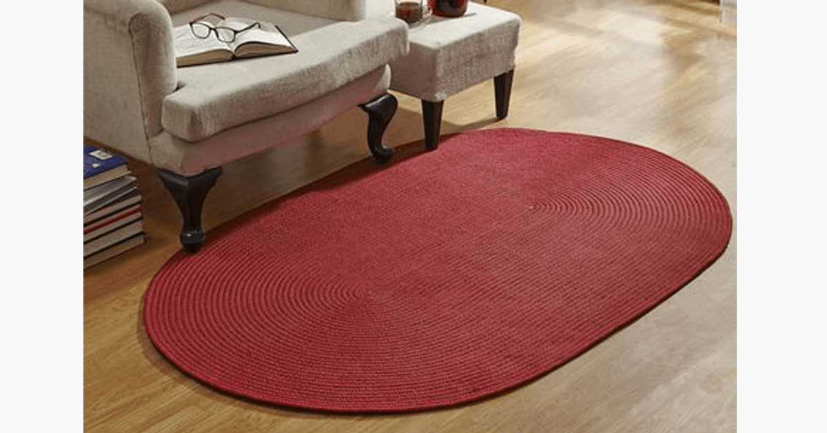 Country Braid Solid Rug