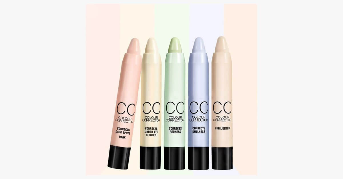 Cream Base Blemish Concealer And Color Corrector Gives You A Flawless Look