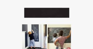 Creative Blackboard Wall Stickers With Chalks