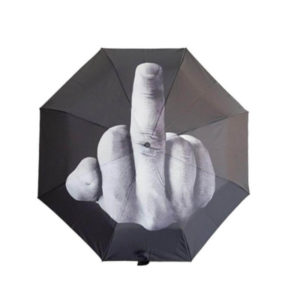 Creative Cool Middle Finger Umbrella Parasol