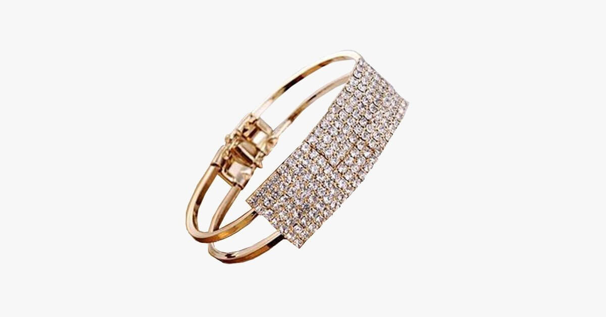 Crystal Cuff Bracelet