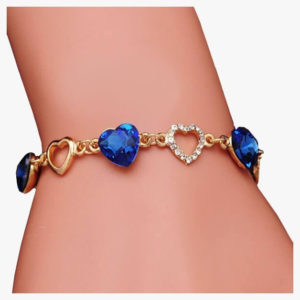 Crystal Heart Bracelet