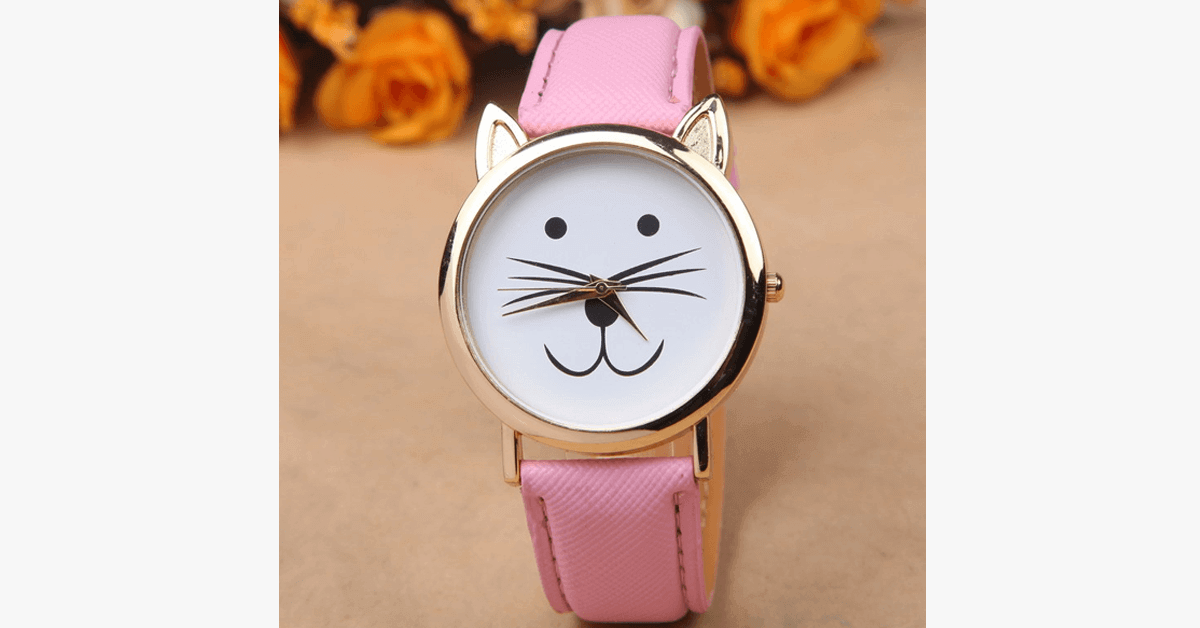 Cute Cat Watch Best Gift Ever For Cat Lovers