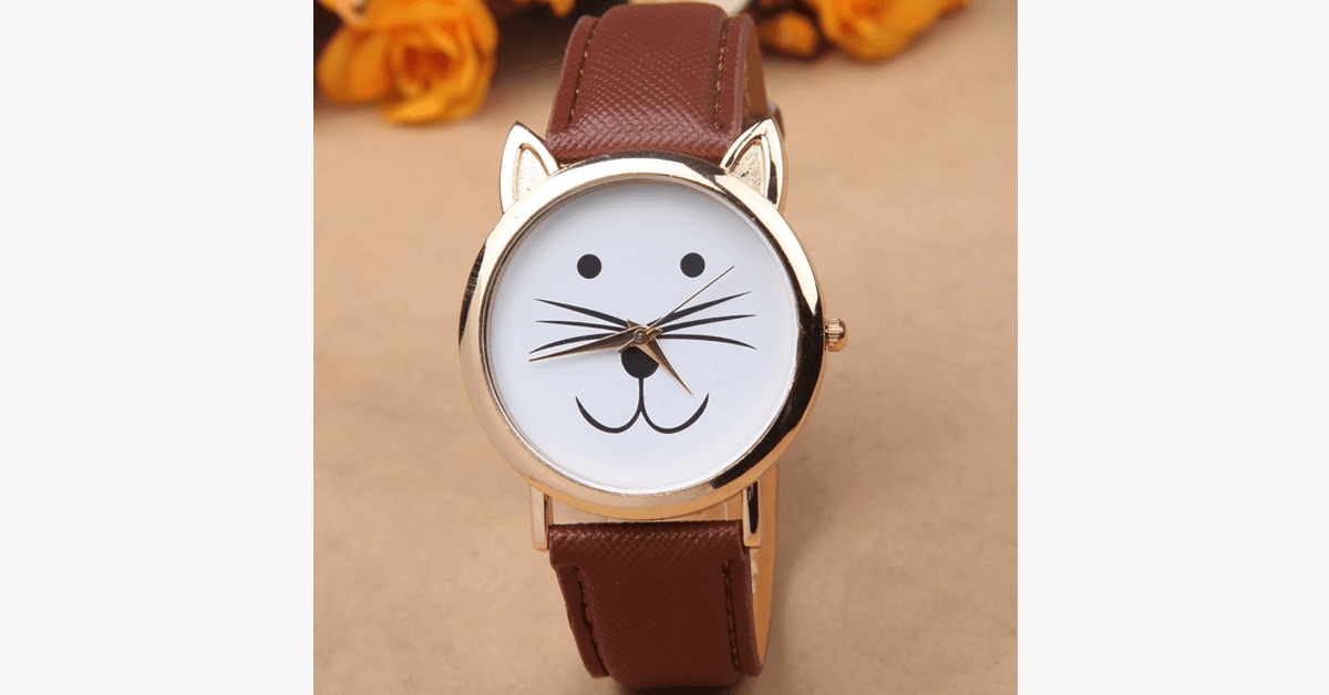 Cute Cat Watch Best Gift Ever For Cat Lovers