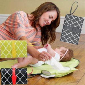 Diaper Changing Clutch Bag Infant Travel Diaper Changing Pad