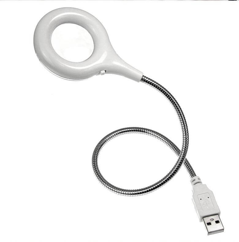 Dig Into Details With Usb Led Gooseneck Magnifying Lamp