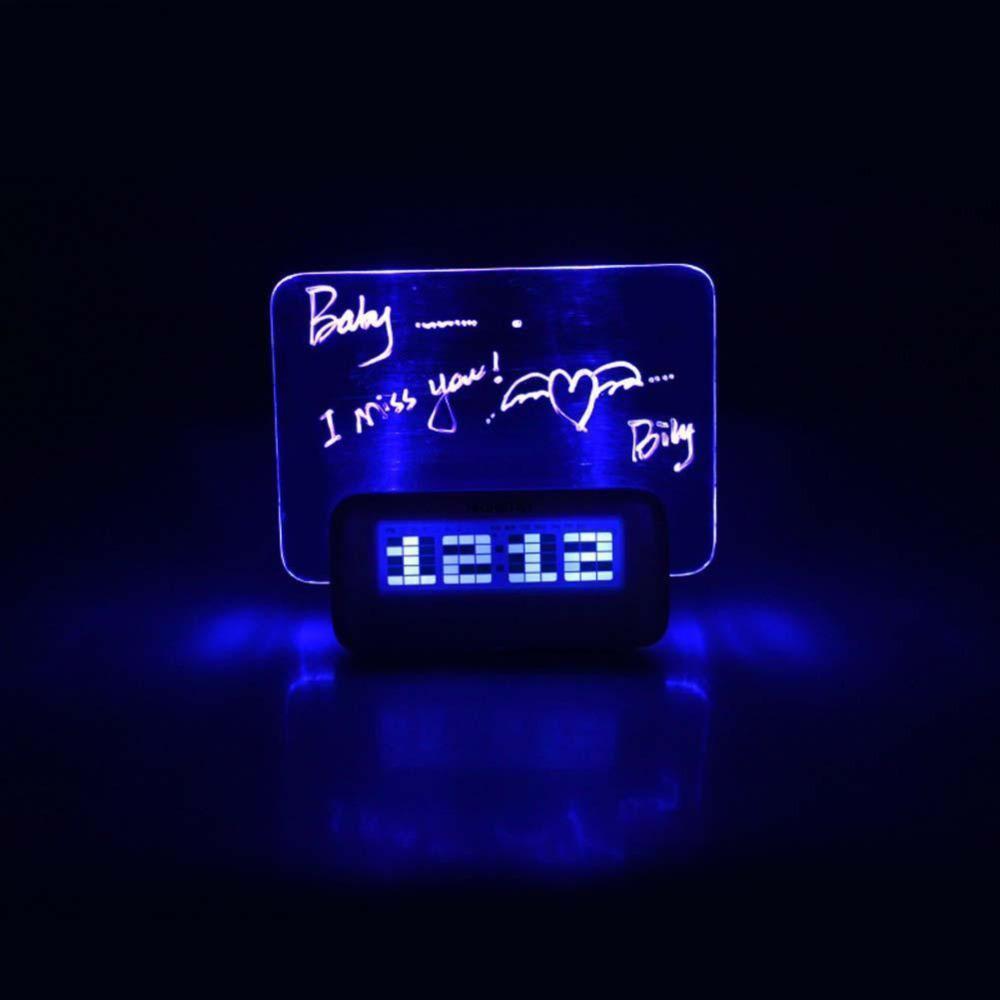 Digital Alarm Clock With Message Board