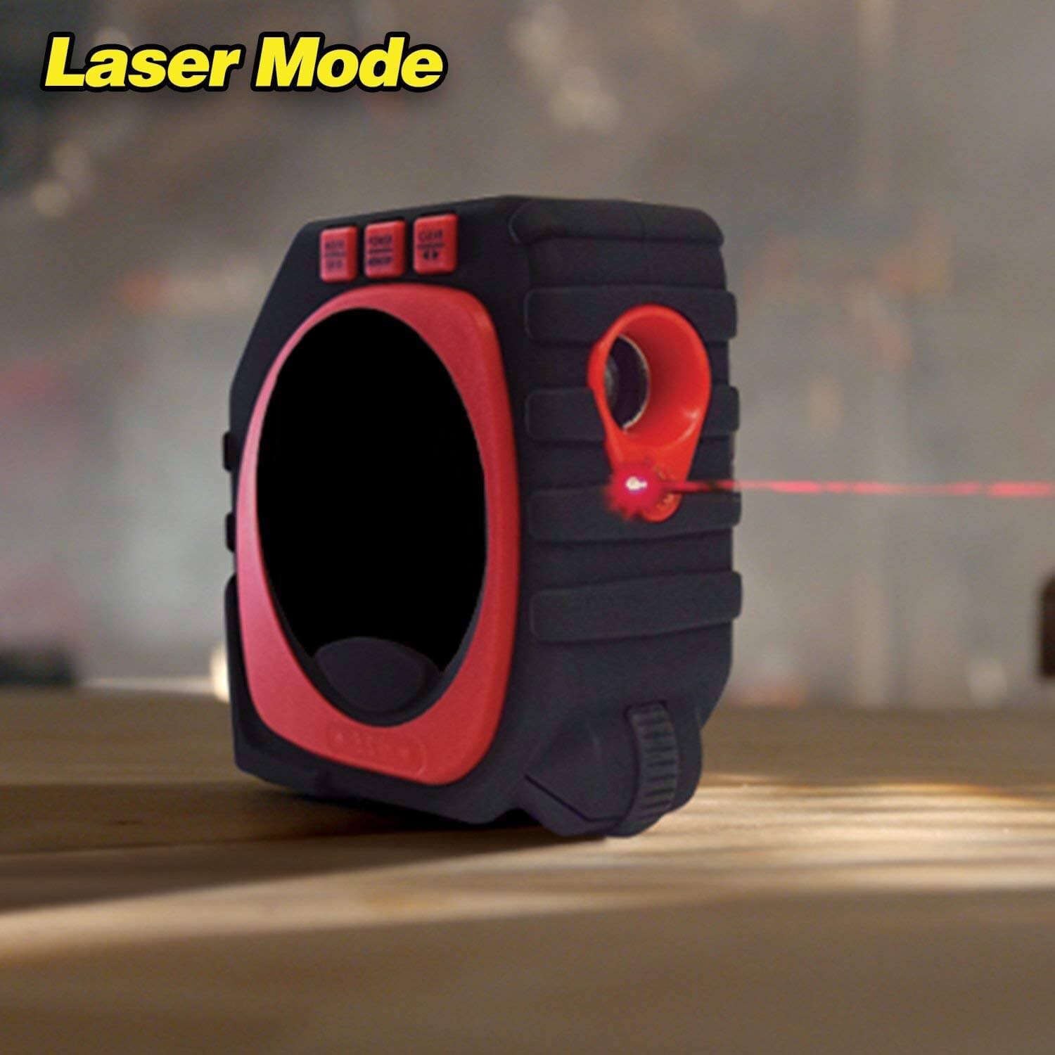 Digital Laser Tape Measure String Sonic Laser Mode Measure King