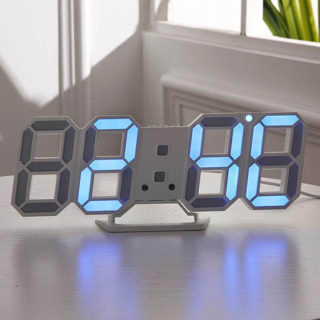 Digital Wall Clock Large Led Wall Clock Modern