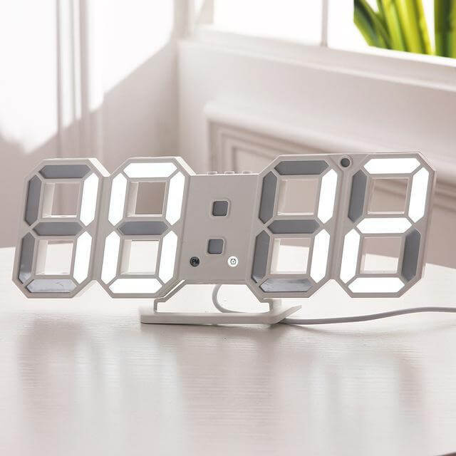 Digital Wall Clock Large Led Wall Clock Modern