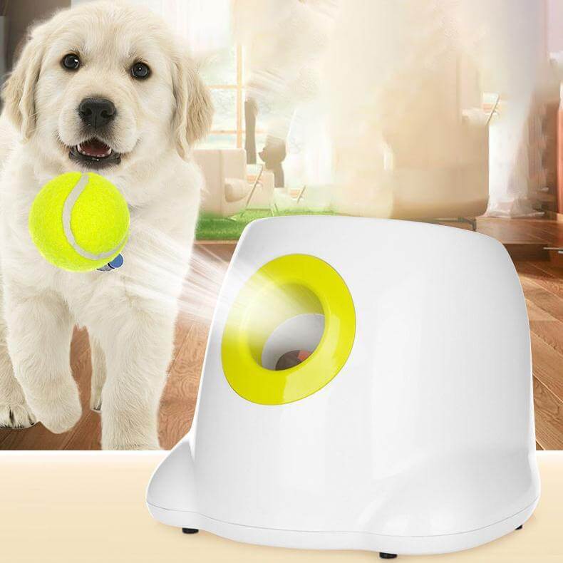 Dog Ball Launcher Tennis Ball Automatic Dog Ball Thrower