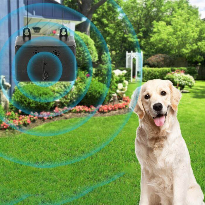Dog Bark Control Outdoor Mini Ultrasonic Anti Barking Device