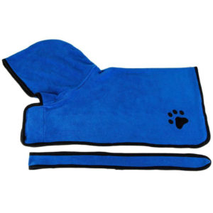 Dog Bathrobe Pet Drying Towel Super Absorbent Microfiber