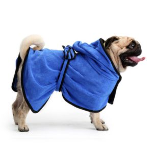 Dog Bathrobe Pet Drying Towel Super Absorbent Microfiber