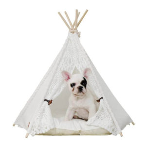 Dog Cat Teepee Pet Tepee Bed Tent Dog House Tipi