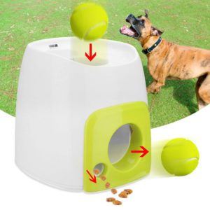 Dog Treat Dispenser Automatic Interactive Dog Treat Toys