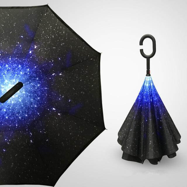 Double Layer Reverse Folding Umbrella