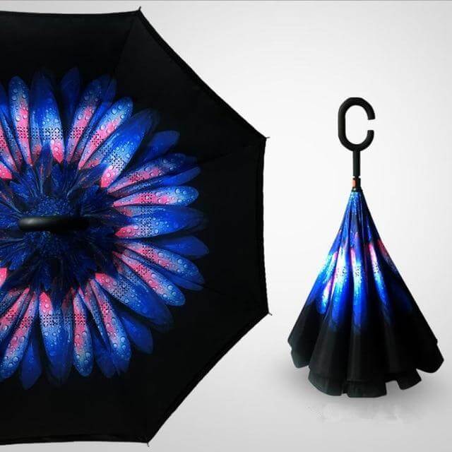 Double Layer Reverse Folding Umbrella