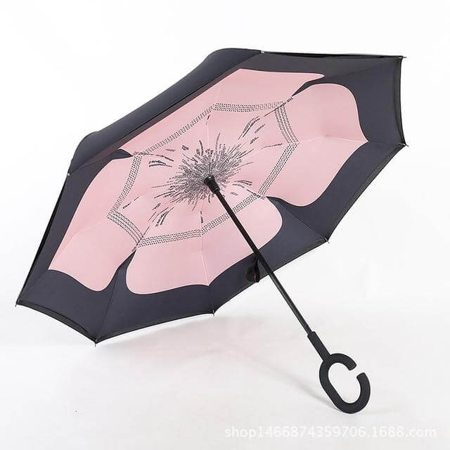 Double Layer Reverse Folding Umbrella