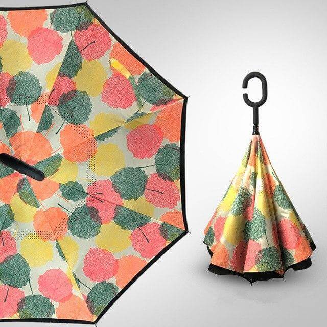 Double Layer Reverse Folding Umbrella