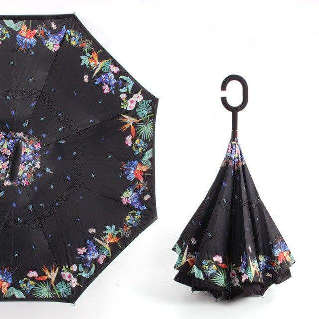 Double Layer Reverse Folding Umbrella