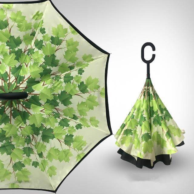 Double Layer Reverse Folding Umbrella