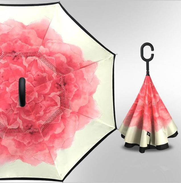 Double Layer Reverse Folding Umbrella