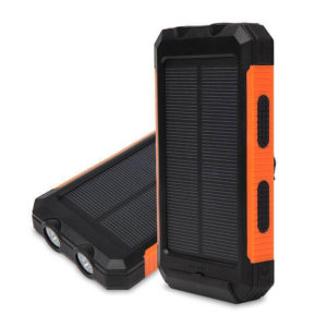 Dual Port Usb Solar Power Bank With Compass Your Best Friend On Adventures