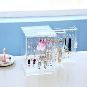 Earring Holder Organizer Acrylic Jewelry Organizer Display Cases