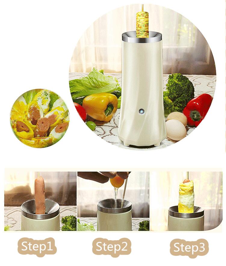 Electric Automatic Multifunctional Mini Egg Roll Maker