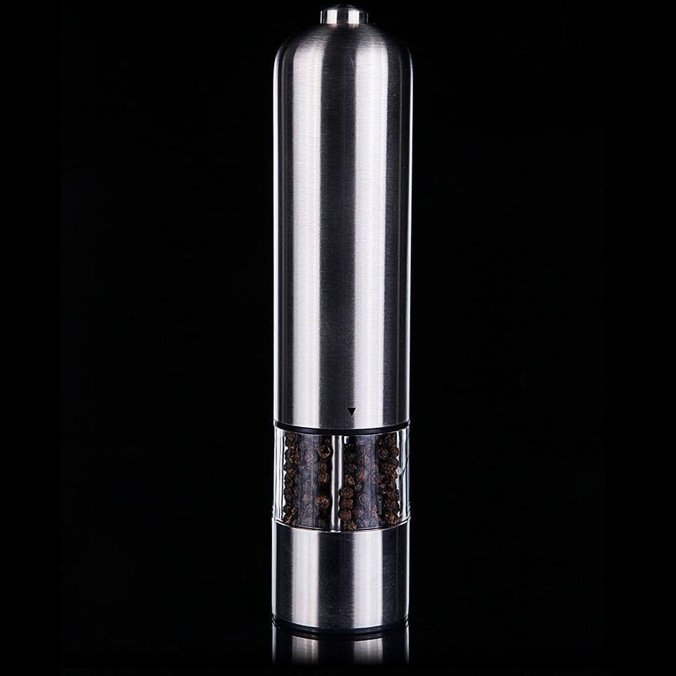 Electric Stainless Steel Salt Pepper Spice Mill Grinder