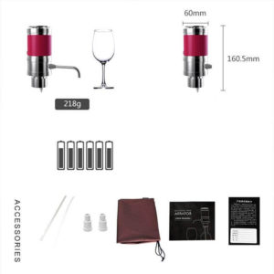 Electric Wine Aerator Aervana Red Wine Aerator Wine Tap
