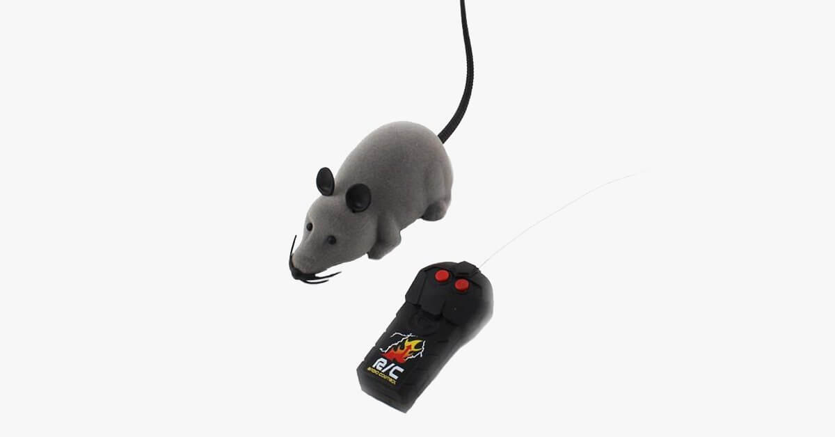Electronic Rc Rat Mouse Toy For Pet Cat