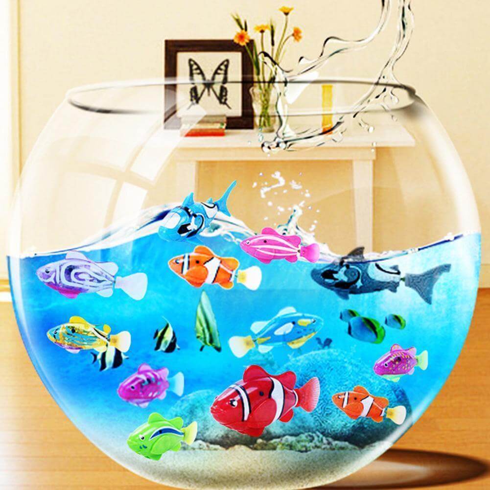 Electronic Robofish Battery Powered Swimming Fish Toy Robot