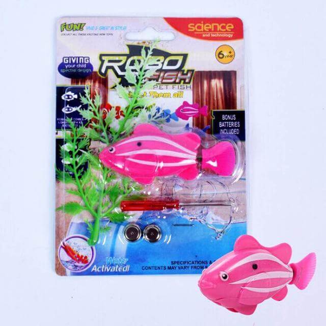 Electronic Robofish Battery Powered Swimming Fish Toy Robot