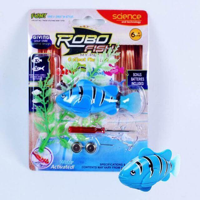 Electronic Robofish Battery Powered Swimming Fish Toy Robot