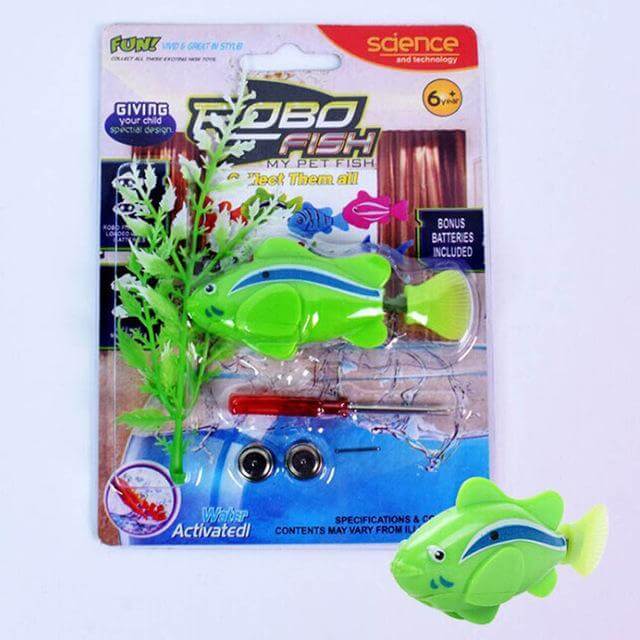 Electronic Robofish Battery Powered Swimming Fish Toy Robot