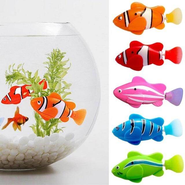 Electronic Robofish Battery Powered Swimming Fish Toy Robot