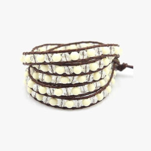 Elephant Ivory Wrap Bracelet