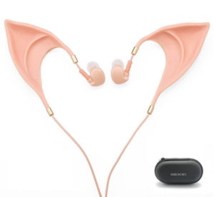 Elf Ear Headphones Fairy Girl Ultra Soft Earbuds