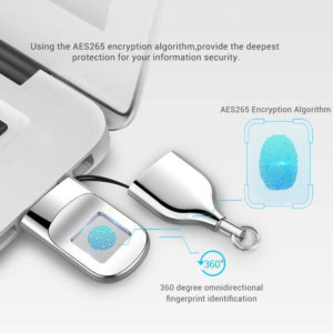 Encryptie Flash Drive Fingerprint Recognition Usb Pen Drive 32Gb
