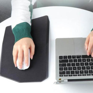 Ergonomically Designed Mouse Pad With Wrist Support Pain Relief