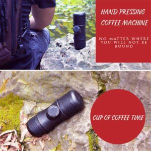 Espresso Maker Mini Hand Held Portable Espresso Coffee Machine