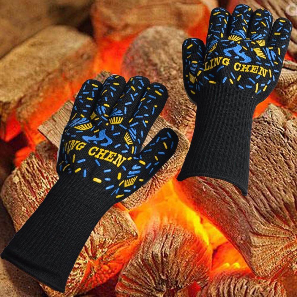 Extreme Heat Resistant Bbq Fireproof Gloves