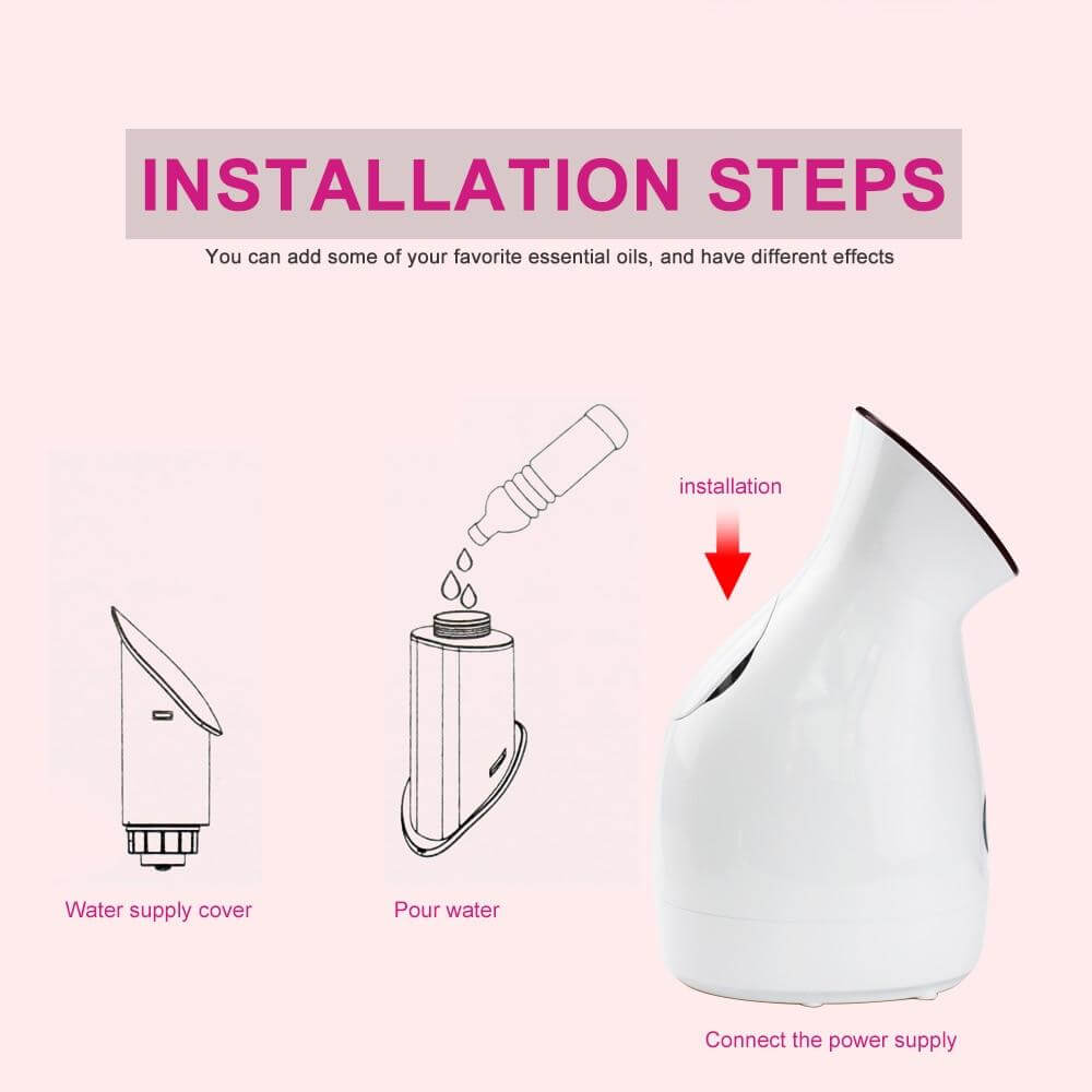 Facial Steamer Facial Sauna Pore Cleaning Ionic Facial Cleaner