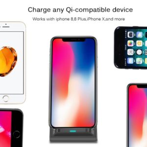 Fast Wireless Charger Stand Qi Certified